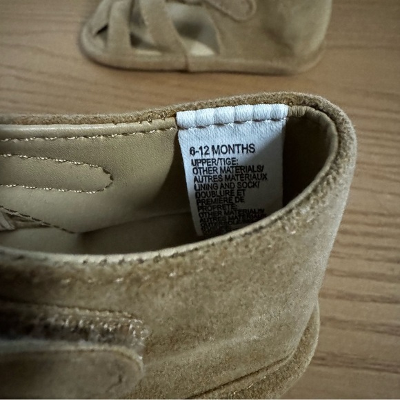 Janie and Jack Tan Sandals Size 6-12 Months - Picture 4 of 7